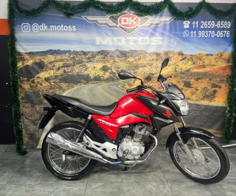 Honda cg 160 start 2023 vermelha 