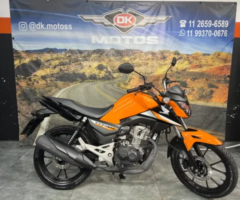 Honda cg 160 titan 2025 laranja 