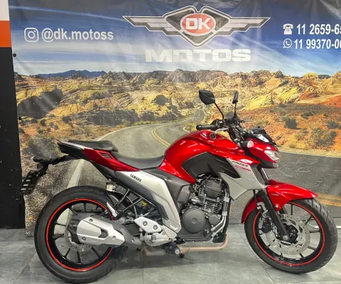 Yamaha fz25 fazer 2021 vermelha 