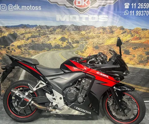 Honda cbr 500 r 2015 preta 