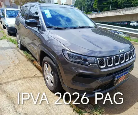 JEEP Compass 1.3 16V 4P FLEX SPORT T270 TURBO AUTOMÁTICO