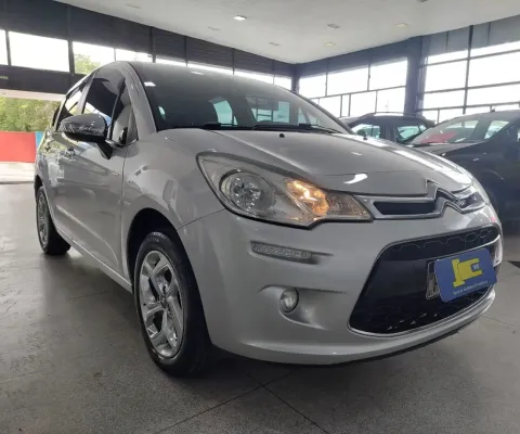 C3 1.6 exclusive automático 2015 carro revisado e baixa km.