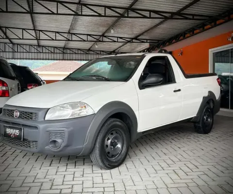 Fiat Strada HD WK CC E - Branca - 2017/2018