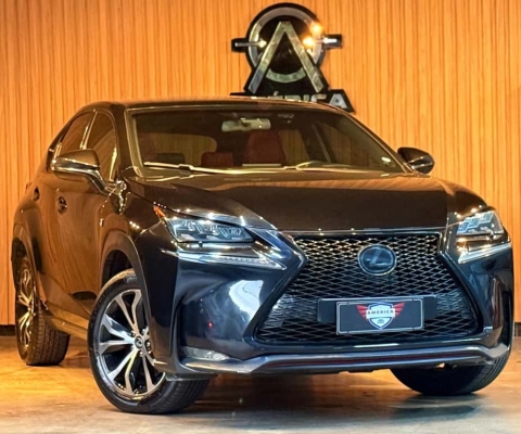 Lexus Nx 200t 2015 2.0 f-sport 4x4 16v turbo gasolina 4p automático