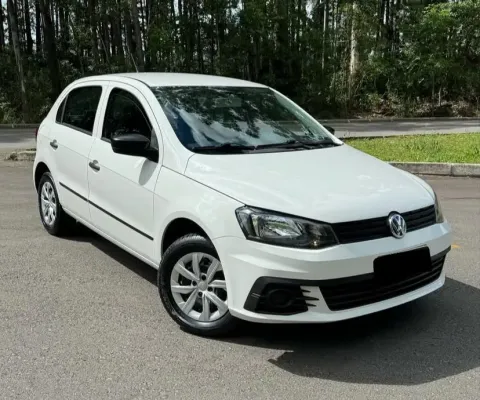 EA - Volkswagen Gol 1.0 MI Trendline 8V 4P - 2018 (TRASFERÊNCIA + IPVA QUITADO)