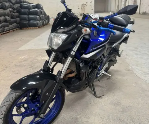 YAMAHA MT03 ABS 2017/2018 COM APENAS 27 MIL KM RODADOS AZUL!