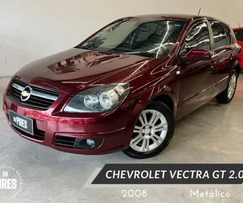 Chevrolet Vectra GT 2.0 MPFI 8V FlexPower Mec.  - Vermelha - 2008/2008