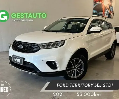 Ford Territory SEL 1.5 GTDi EcoBoost Aut.  - Branca - 2020/2021