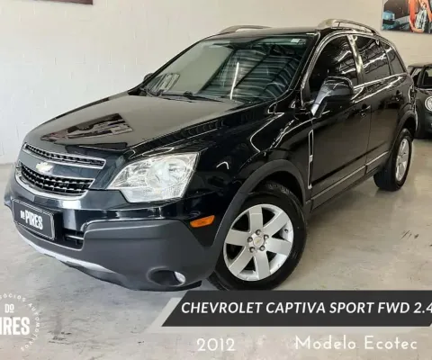 Chevrolet Captiva SPORT FWD 2.4 16V 171/185cv  - Preta - 2012/2012