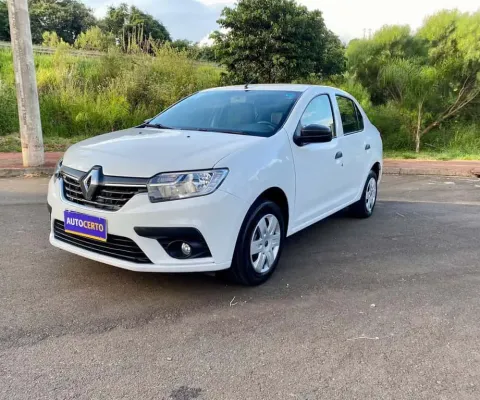Renault Logan LIFE10MT - Branca - 2020/2021