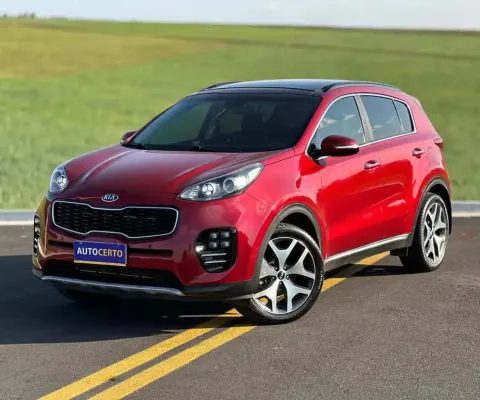 Kia Sportage EX2 FFG3 - Vermelha - 2017/2018