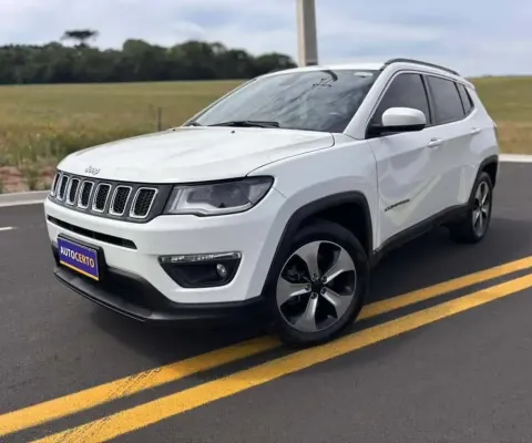 Jeep Compass LONGITUDE F - Branca - 2017/2018