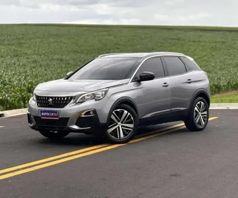 Peugeot 3008 ALLURE AT - Prata - 2019/2020
