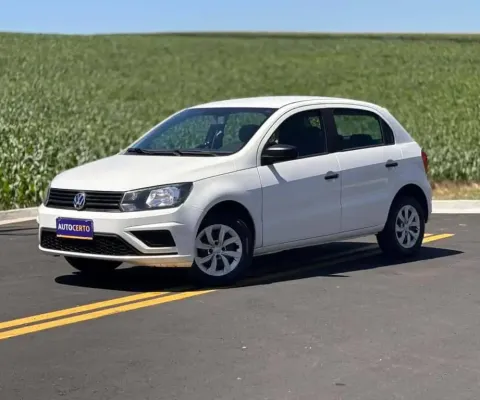 Volkswagen Gol 1.0 Flex 12V 5p  - Branca - 2019/2020
