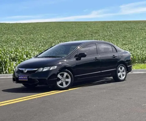 Honda Civic LXS FLEX - Preta - 2009/2010