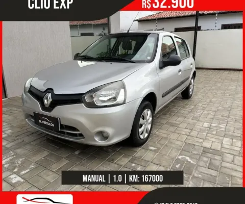 CLIO EXP 2014 Impecavel e pronto para rodar, Ideal para o dia a dia.