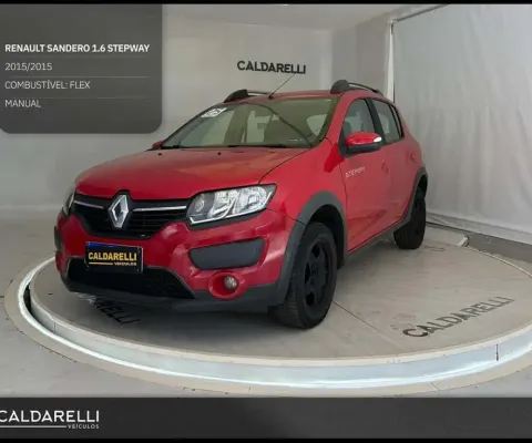 RENAULT SANDERO 1.6 STEPWAY 16V FLEX 4P MANUAL 2015