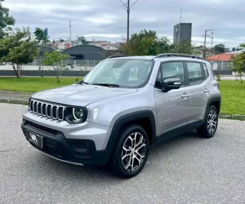 Jeep Renegade Long. T270 1.3 TB 4x2 Flex Aut.  - Prata - 2022/2022