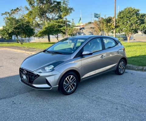 Hyundai HB20 Platinum 1.0 TB Flex 12V Aut.  - Prata - 2022/2022