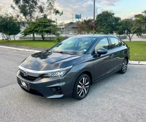 Honda City Sedan Touring 1.5 Flex 16V 4p Aut.  - Cinza - 2023/2024