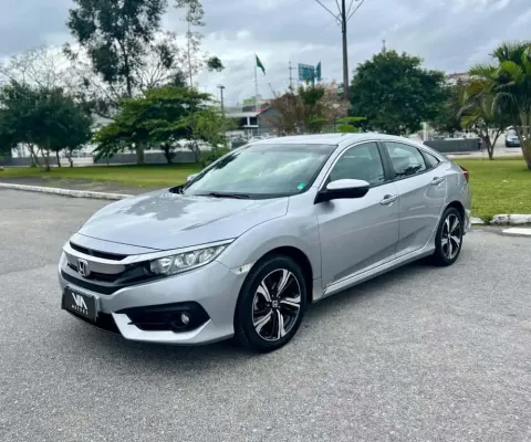 Honda Civic Sedan EXL 2.0 Flex 16V Aut.4p  - Prata - 2016/2017