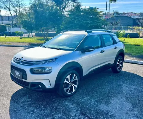 Citroën C4 CACTUS SHINE Pack 1.6 Turbo Flex Aut.  - Prata - 2022/2022