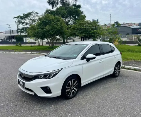 Honda City HATCHBACK EXL 1.5 - Branca - 2022/2022