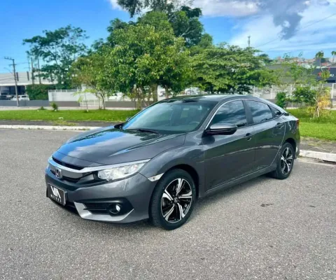 Honda Civic SEDAN EXL 2.0 AUTOMÁTICO - Cinza - 2017/2017