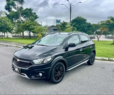 Chevrolet Onix ACTIV 1.4 AUTOMATICO - Preta - 2018/2019