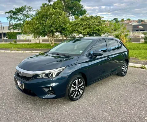 Honda City HATCHBACK EXL  1.5 AUTOMATICO - Azul - 2023/2024