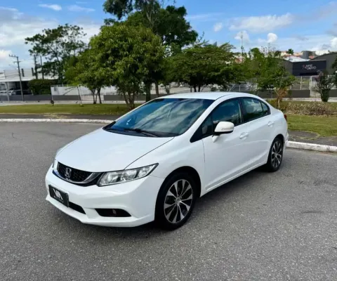 Honda Civic LXR 2.0 Automático  - Branca - 2015/2015