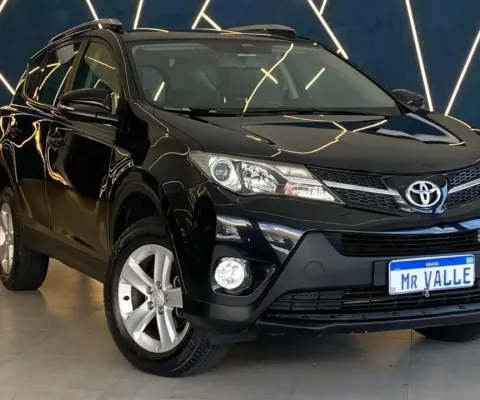 RAV4 2014 2.0 4X4 GASILINA AUTOMATICO- IMPECÁVEL COM BANCOS DE COURO E MULTIMIDEA