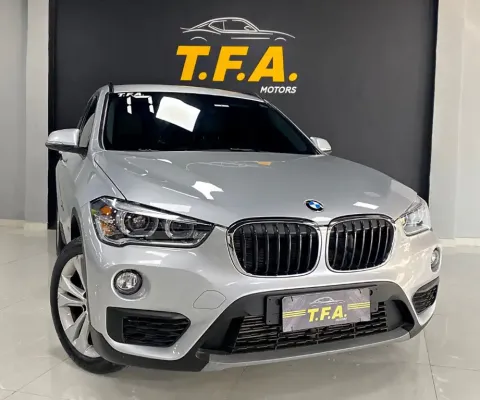 BMW X1 S-DRIVE 20I, 2017 COMPLETO, BANCO DE COURO, RARIDADE, DOC. NOME DA LOJA