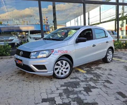Volkswagen Gol (novo) 1.6 Mi Total Flex 8V 4p  - Prata - 2021/2022