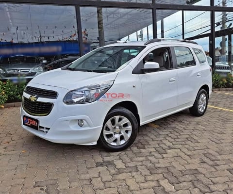 Chevrolet Spin LTZ 1.8 8V Econo.Flex 5p Aut.  - Branca - 2013/2013