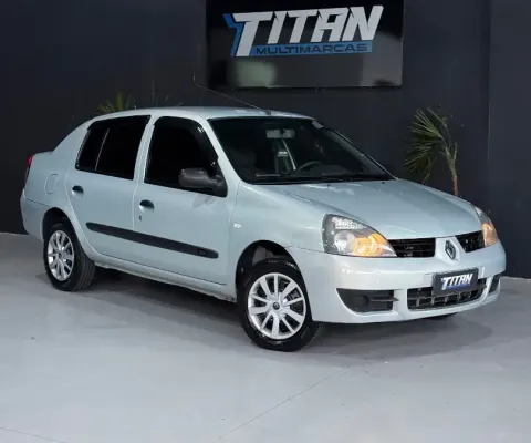 RENAULT CLIO SEDAN EXPRESSION 1.O COMPLETO E REVISADO! - EXCELENTE ESTADO