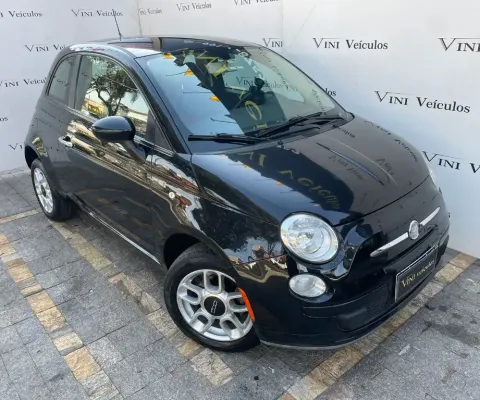 FIAT 500 CULT 2012 1.4 FLEX COMPLETO! 2º DONO, BAIXA QUILOMETRAGEM!