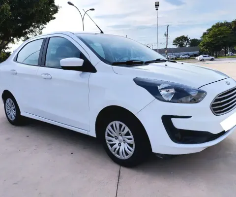 Ford Ka Sedan SE 1.5 2020 Branco - GNV G5, 4 Pneus Novos, Abaixo FIPE e Perícia Aprovada com Estrutu