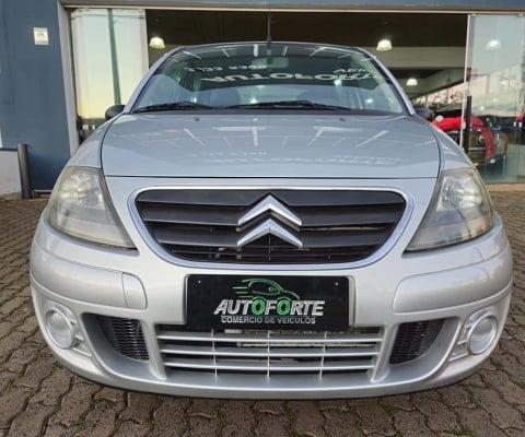 Citroën C3 GLX 1.4 FLEX - Prata - 2011/2012