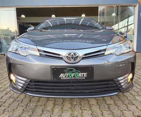 Toyota Corolla XEI 2.0 FLEX - Cinza - 2017/2018