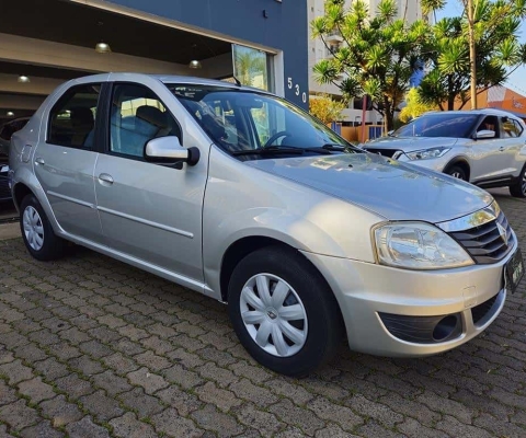 Renault Logan EXPRESSION 1.0  - Prata - 2012/2013
