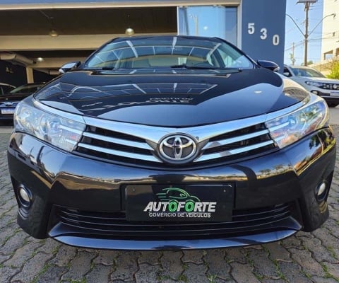Toyota Corolla XEI 2.0 FLEX - Preta - 2015/2016