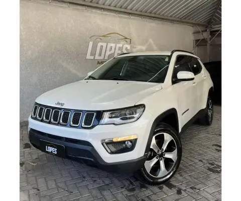 Jeep Compass LONGITUDE 2.0 4x4 Dies. 16V Aut.  - Branca - 2017/2017