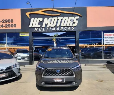 Toyota Corolla CROSS XRX 1.8 16V AUT.(HÃ?BRIDO) - Cinza - 2021/2022