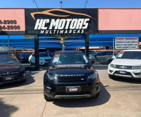 Land Rover Discovery Sport SE 4X4 2.2 2016  - Preta - 2015/2016