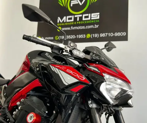 KAWASAKI Z 900 VERMELHA 2025 - IMPECÁVEL