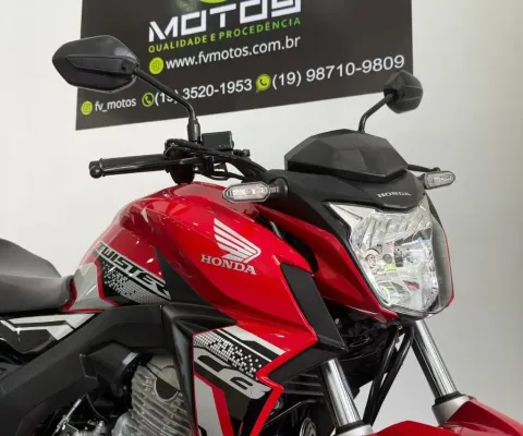 HONDA CB 250F TWISTER CBS 2021 VERMELHA