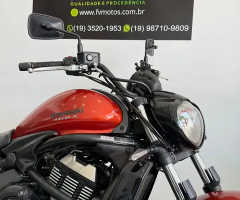 KAWASAKI VULCAN S 650 2017 LARANJA