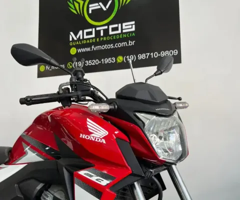 HONDA CB 250 TWISTER VERMELHA 2017