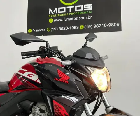 HONDA CB 250 TWISTER CBS VERMELHA 2020